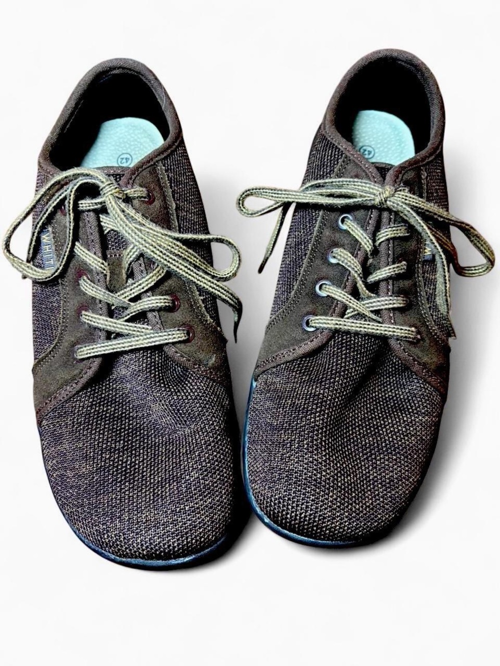 WHITIN Men's Lace-Up Sneakers in Dark Brown